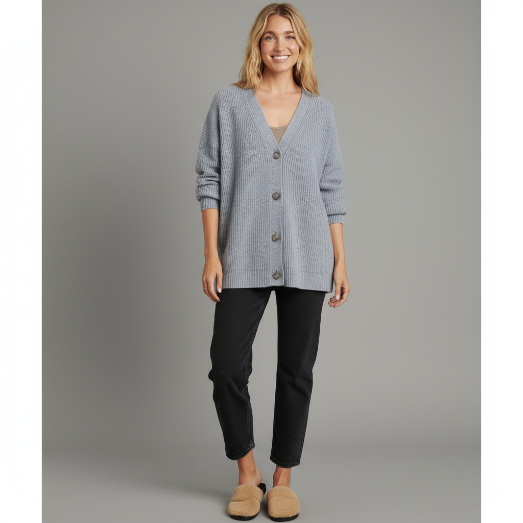 Margareth | Stylish Cashmere Cardigan