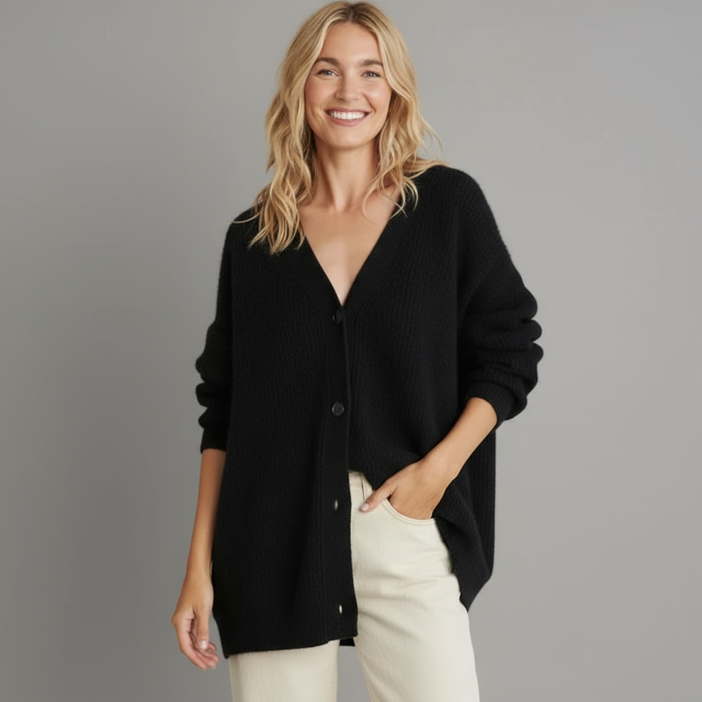 Margareth | Stylish Cashmere Cardigan