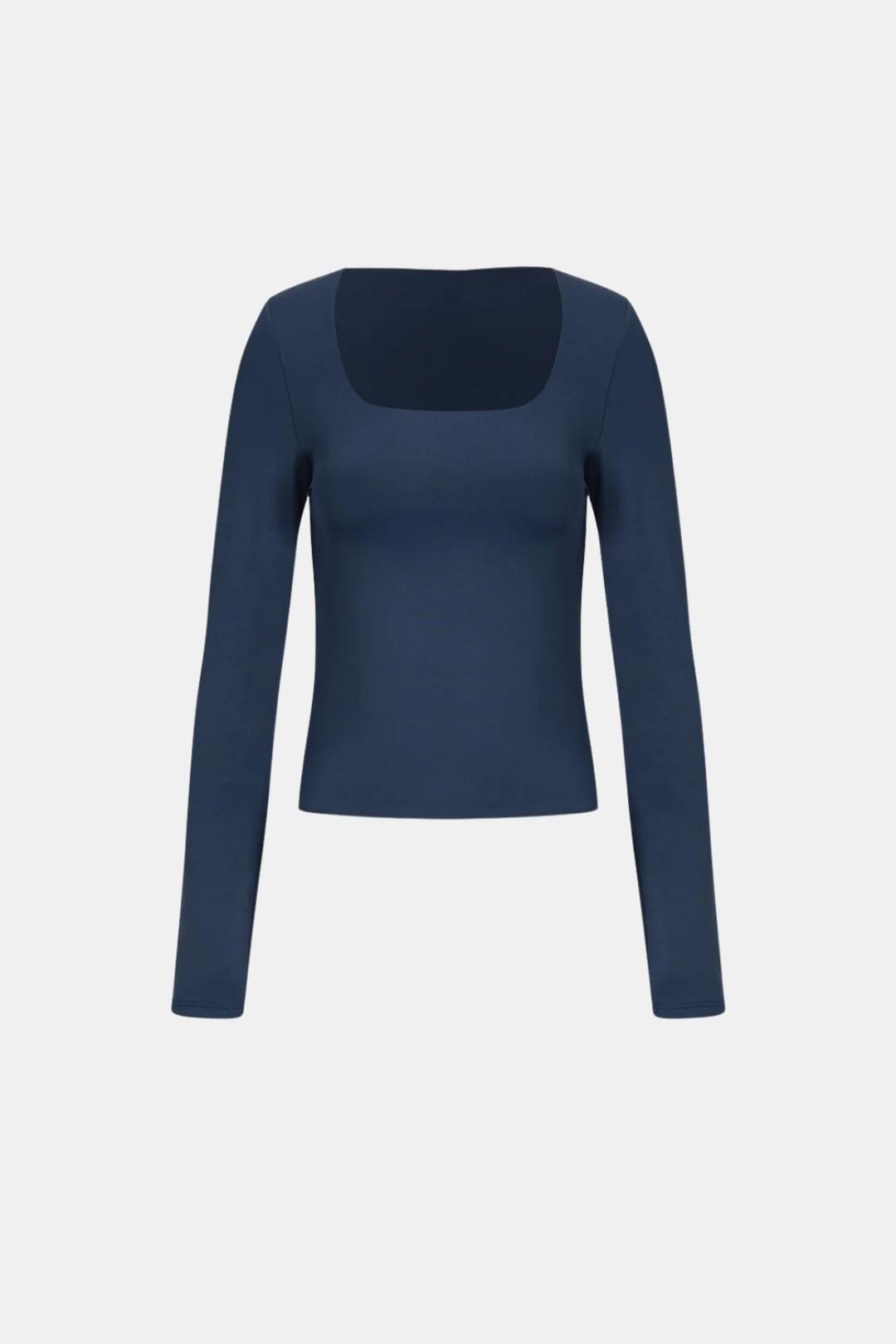 Leighton – Sculpting Long Sleeve Square-Neck Top