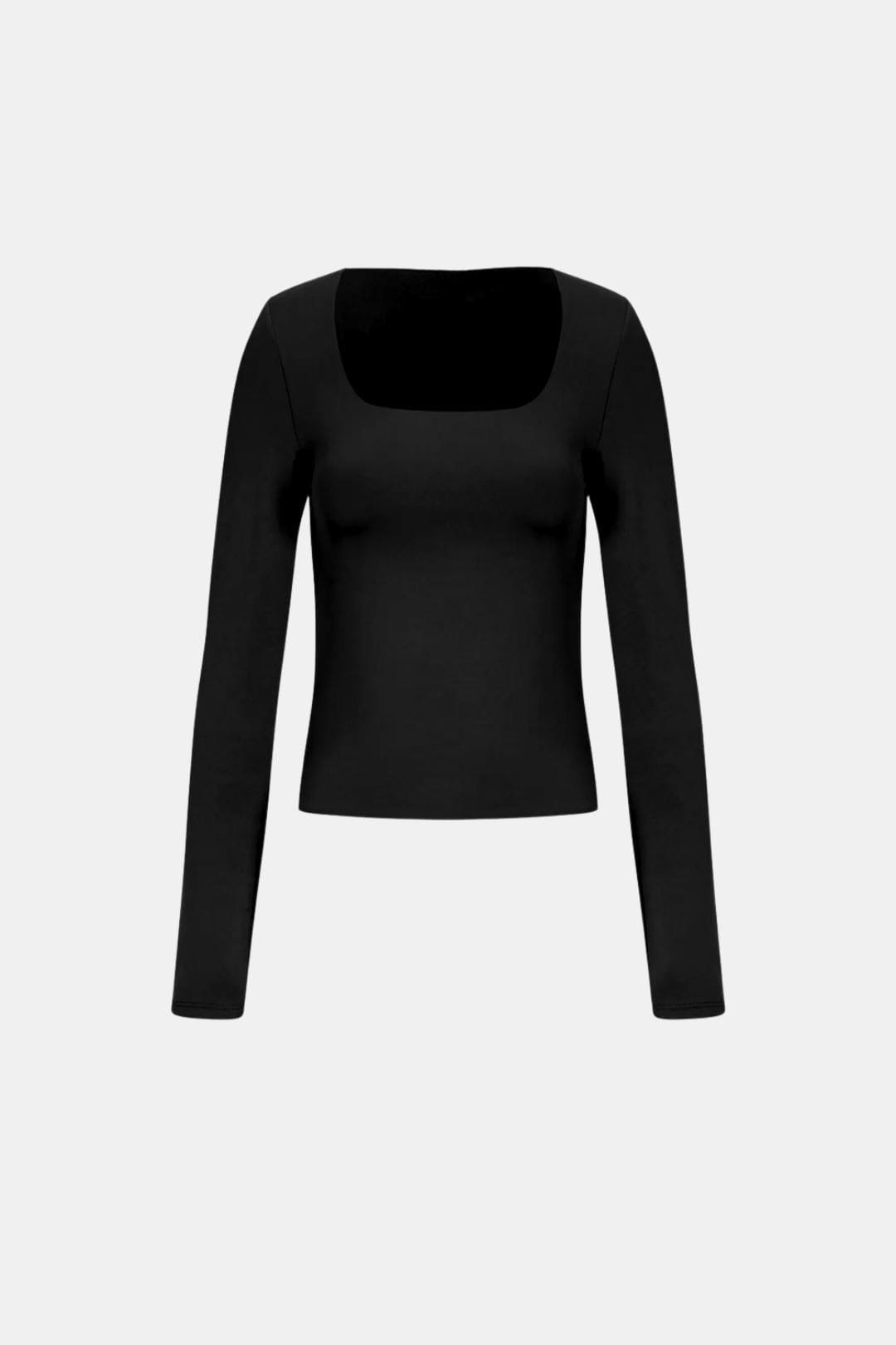 Leighton – Sculpting Long Sleeve Square-Neck Top