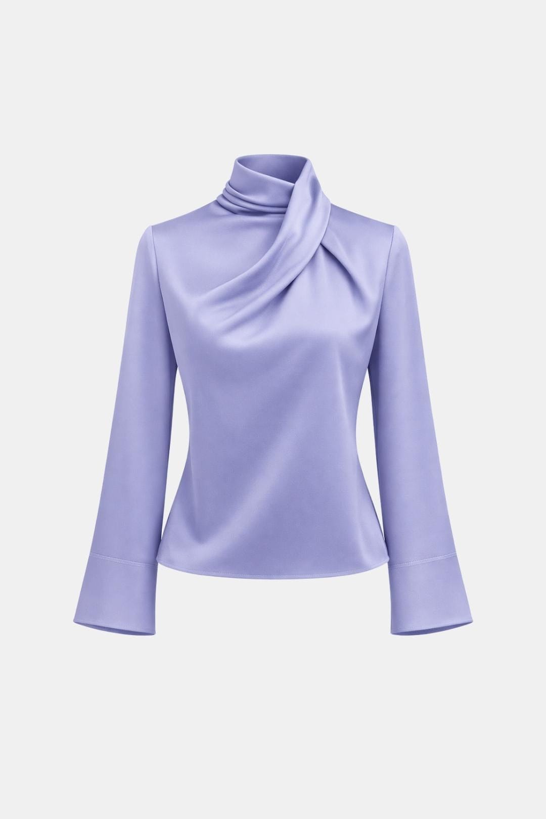 Ravella – Draped High Neck Blouse