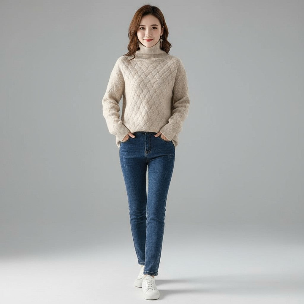 Jade | Women's Cashmere Knit Sweater
