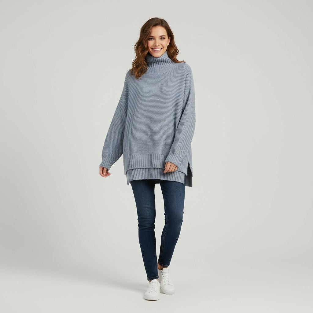 Turtleneck Wool Sweater