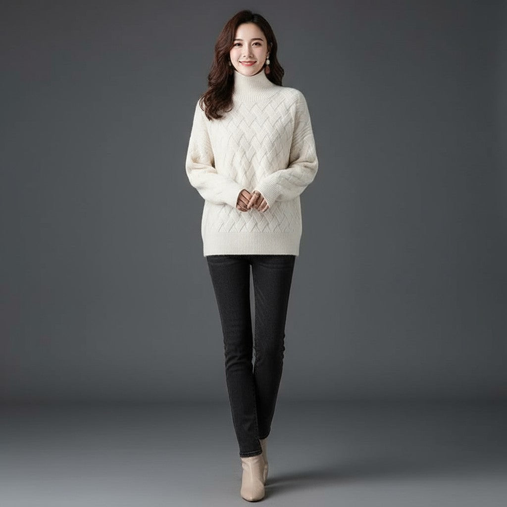 Jade | Women's Cashmere Knit Sweater