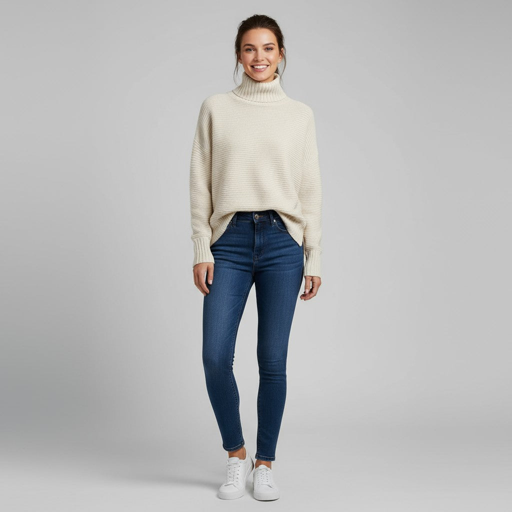 Turtleneck Wool Sweater
