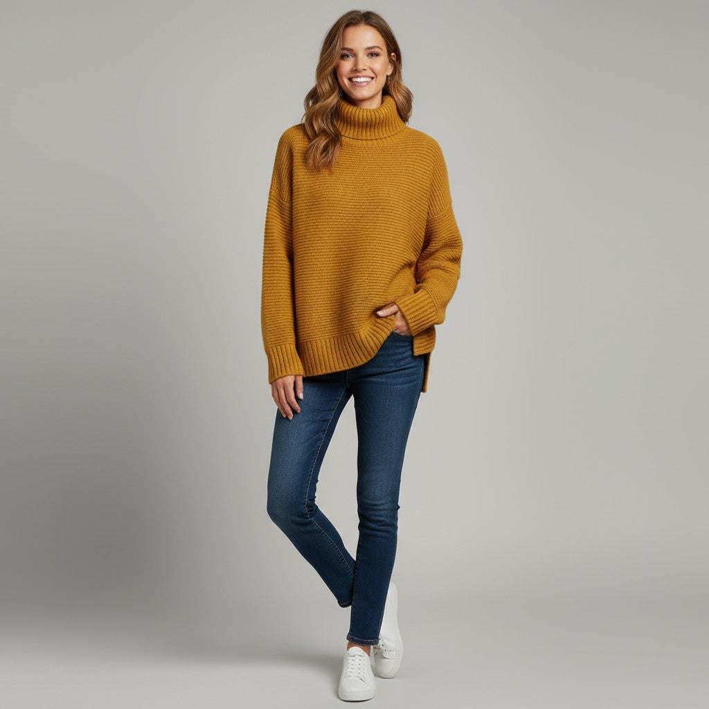 Turtleneck Wool Sweater